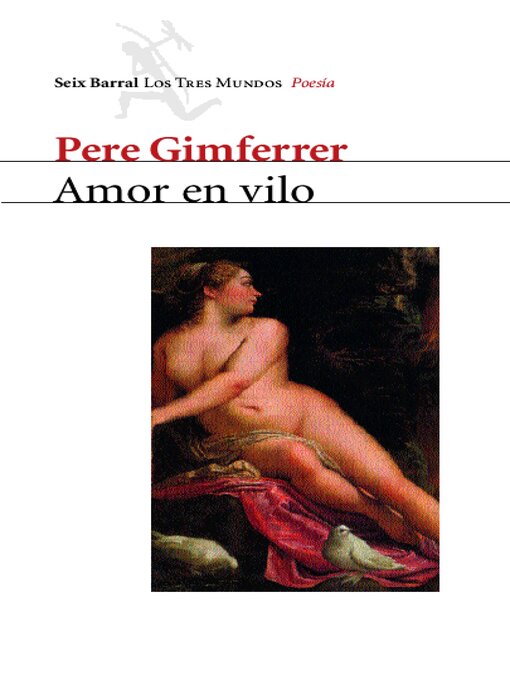 Title details for Amor en vilo by Pere Gimferrer - Available